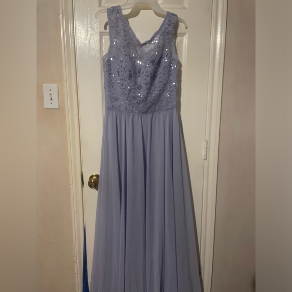 violet morilee wedding dress